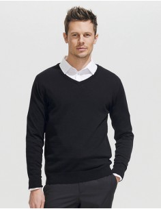S-90000-Mens V-Neck Sweater Galaxy 2